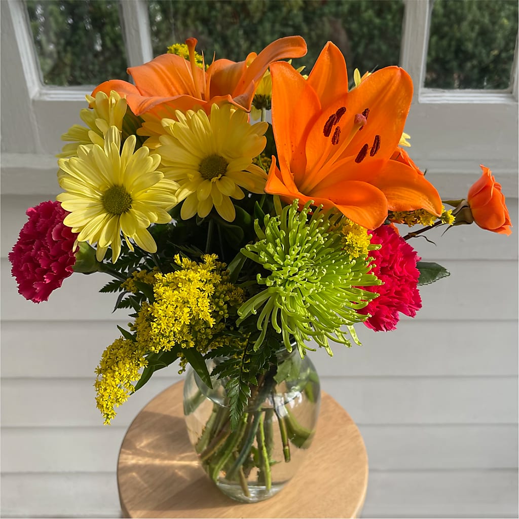 Bold & Bright – A Florist Original –  Longview Flower Shop, Longview TX