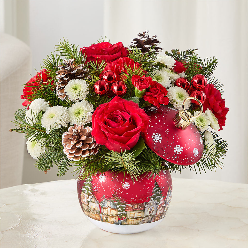 Christmas Carols Ornament –  Longview Flower Shop, Longview TX