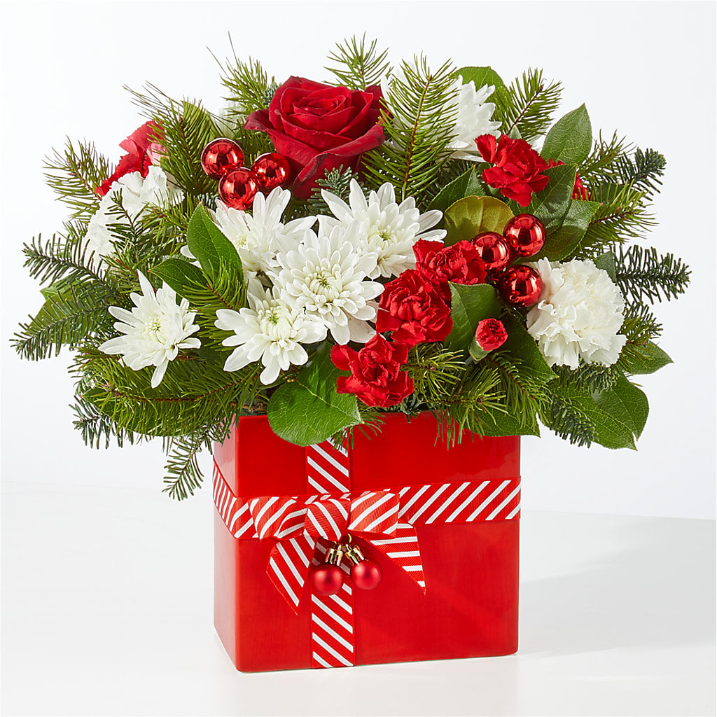 Presents Under the Tree Bouquet –  Longview Flower Shop, Longview TX