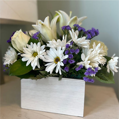 Beyond Blue Box Bouquet –  Longview Flower Shop, Longview TX