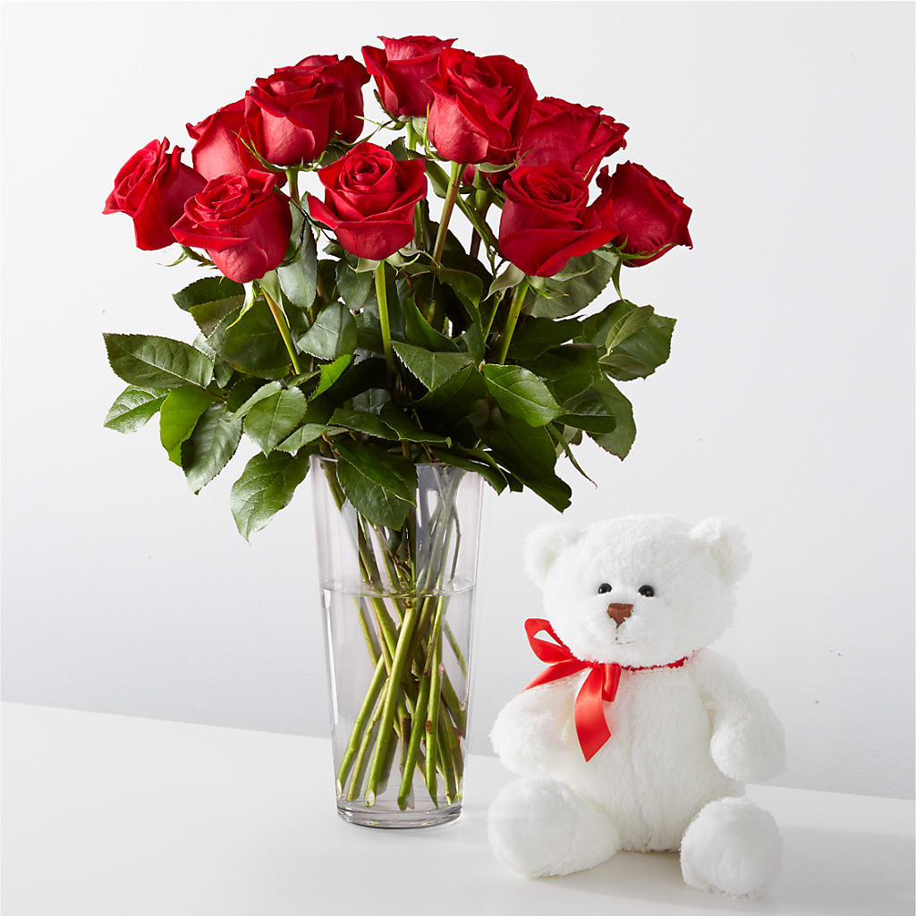 Romantic Long Stem Red Rose Bouquet Bundles –  Longview Flower Shop, Longview TX
