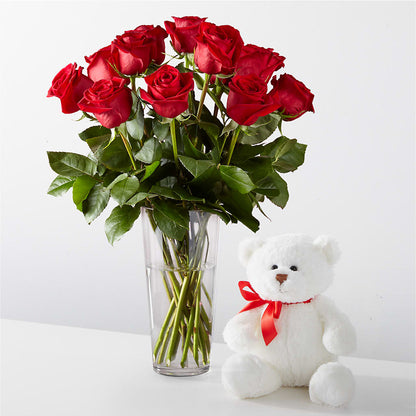 Romantic Long Stem Red Rose Bouquet Bundles –  Longview Flower Shop, Longview TX