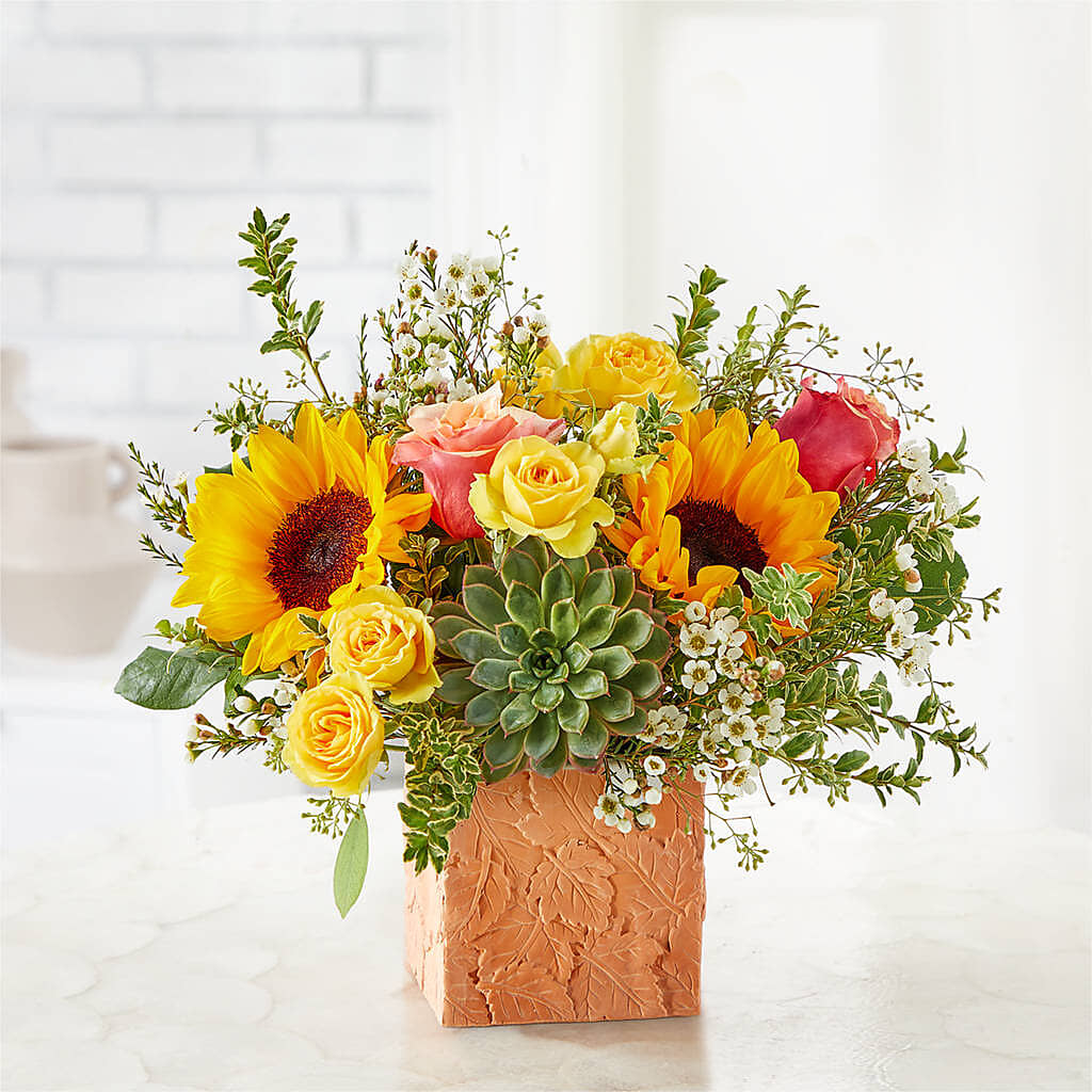 Sunflower Season Bouquet –  Longview Flower Shop, Longview TX