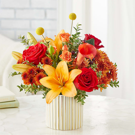Scarlet Skies Bouquet –  Longview Flower Shop, Longview TX
