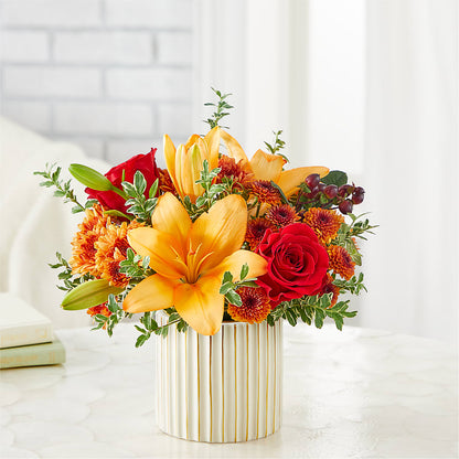 Scarlet Skies Bouquet –  Longview Flower Shop, Longview TX