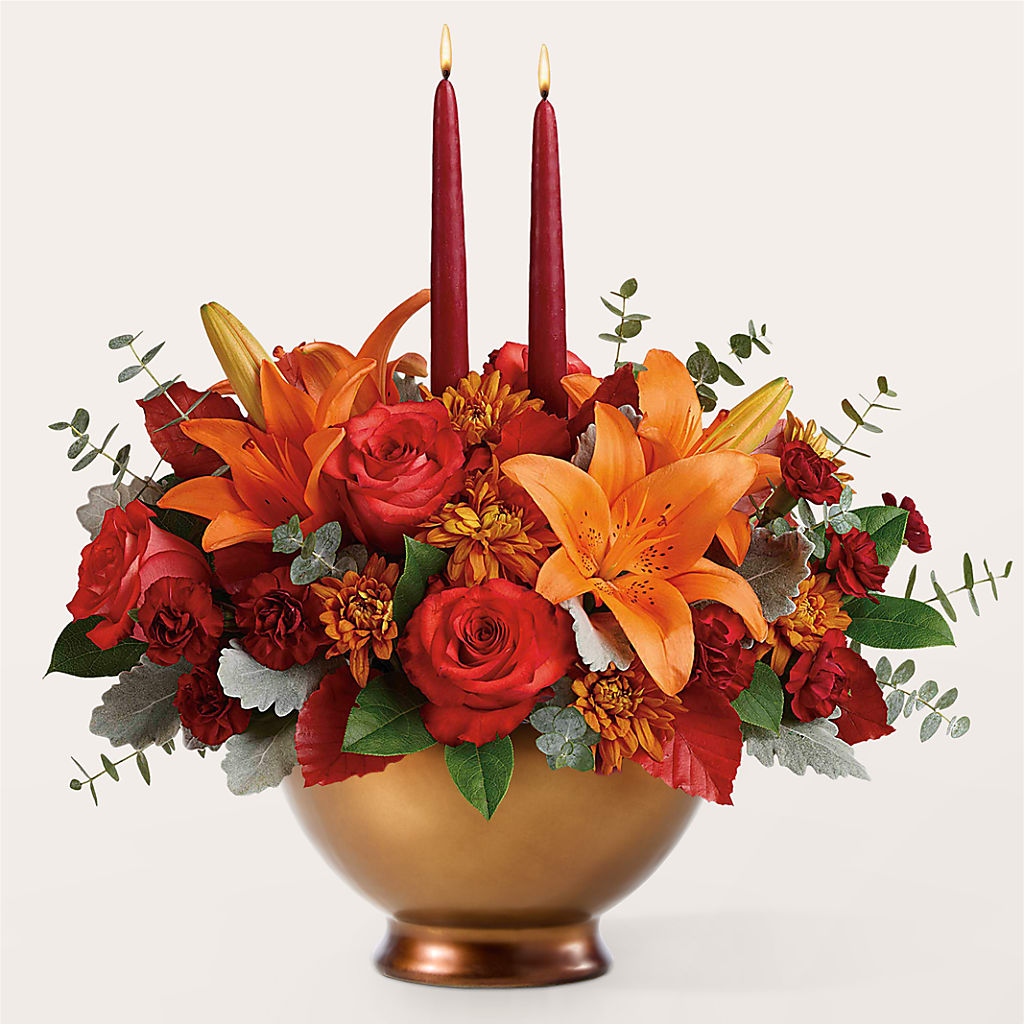 Fruits of Fall Centerpiece –  Longview Flower Shop, Longview TX