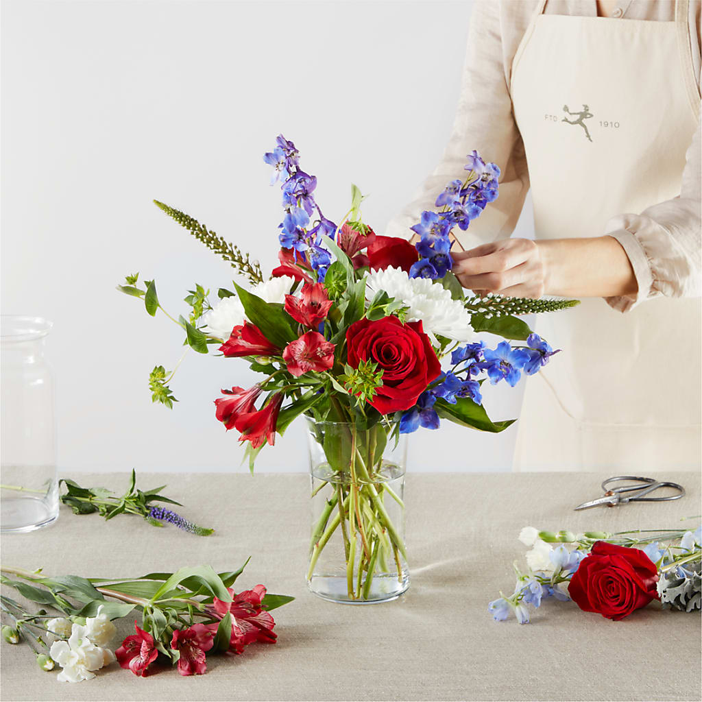 Star Spangled - A Florist Original –  Longview Flower Shop, Longview TX
