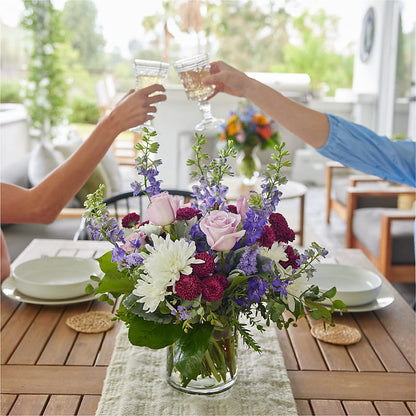Violet Frost Bouquet –  Longview Flower Shop, Longview TX