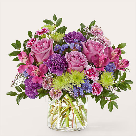 Glass Half Full Bouquet –  Longview Flower Shop, Longview TX