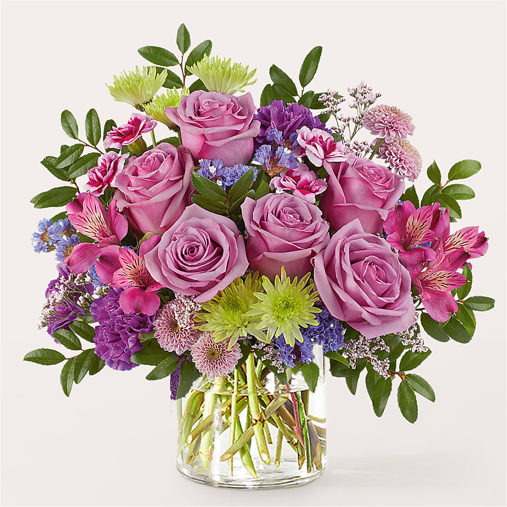 Glass Half Full Bouquet –  Longview Flower Shop, Longview TX
