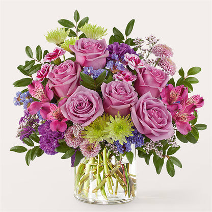 Glass Half Full Bouquet –  Longview Flower Shop, Longview TX