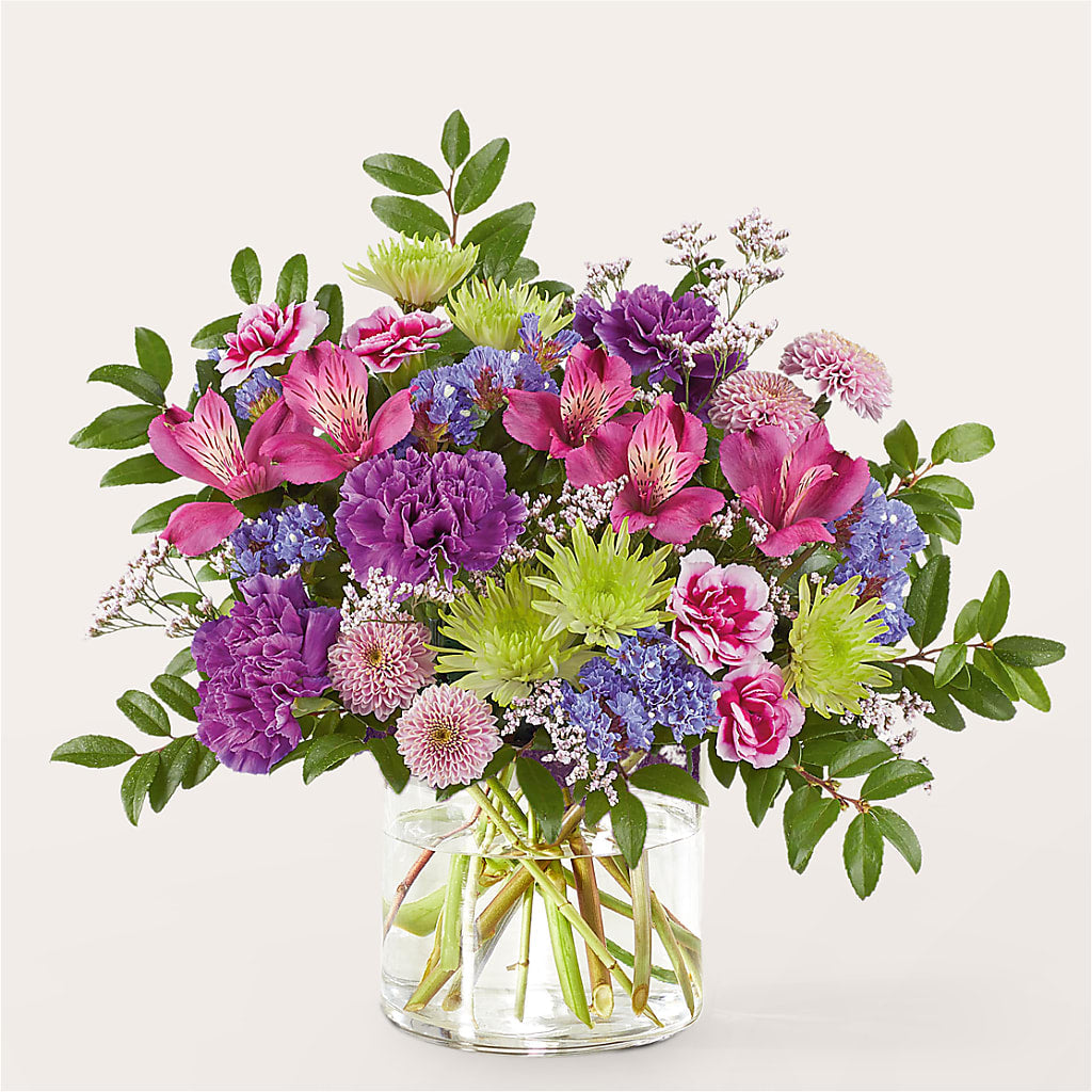 Glass Half Full Bouquet –  Longview Flower Shop, Longview TX
