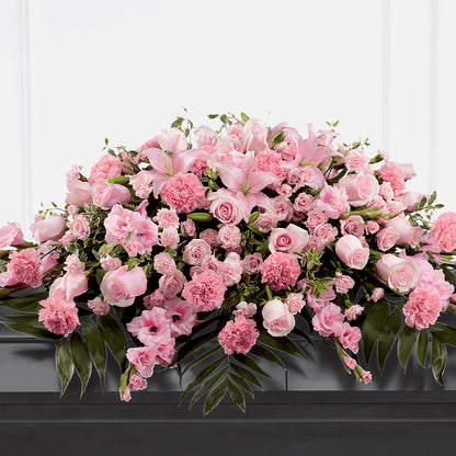 Garden of Comfort Casket Spray (Standard) –  Longview Flower Shop, Longview TX