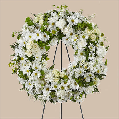 Faithful Wishes Wreath –  Longview Flower Shop, Longview TX