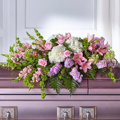 Life's Gratitude Casket Spray –  Longview Flower Shop, Longview TX