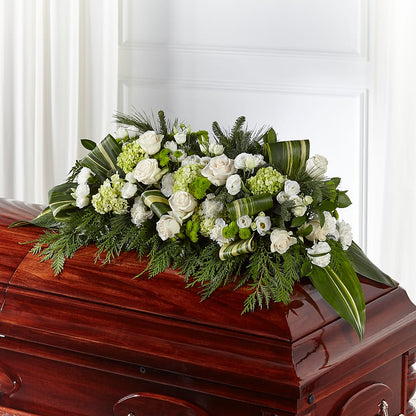 Hopeful Gesture Casket Spray –  Longview Flower Shop, Longview TX