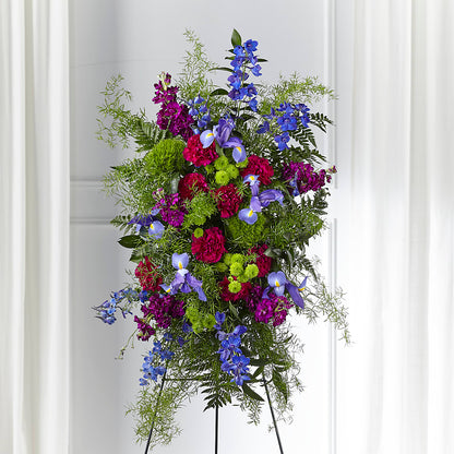 Heavenly Skies Standing Spray –  Longview Flower Shop, Longview TX