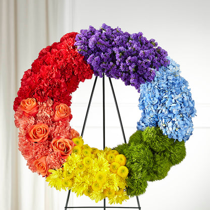 Circle of Love Wreath –  Longview Flower Shop, Longview TX