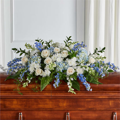 Timeless Essence Casket Spray –  Longview Flower Shop, Longview TX
