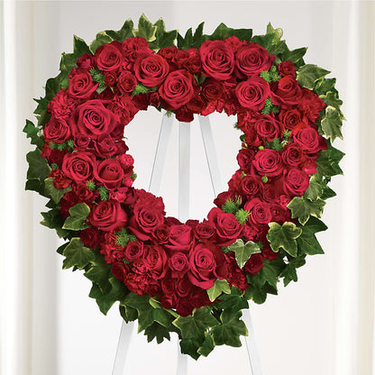Wholehearted Standing Spray –  Longview Flower Shop, Longview TX