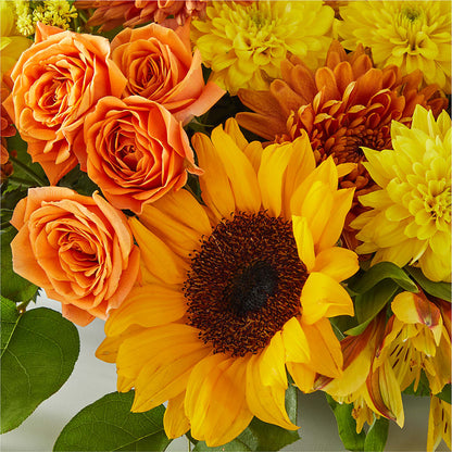 Autumn Harmony Centerpiece –  Longview Flower Shop, Longview TX