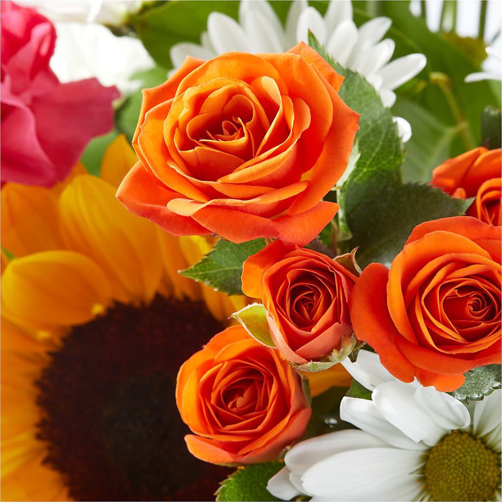 Sun-drenched Blooms Bouquet –  Longview Flower Shop, Longview TX