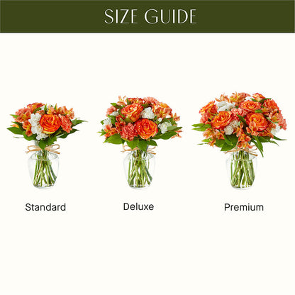 Apricot Glow Bouquet –  Longview Flower Shop, Longview TX
