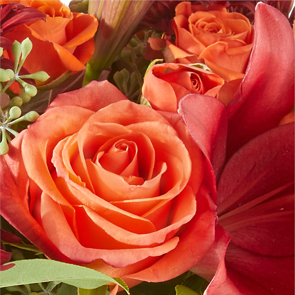 Crimson Leaves Bouquet –  Longview Flower Shop, Longview TX