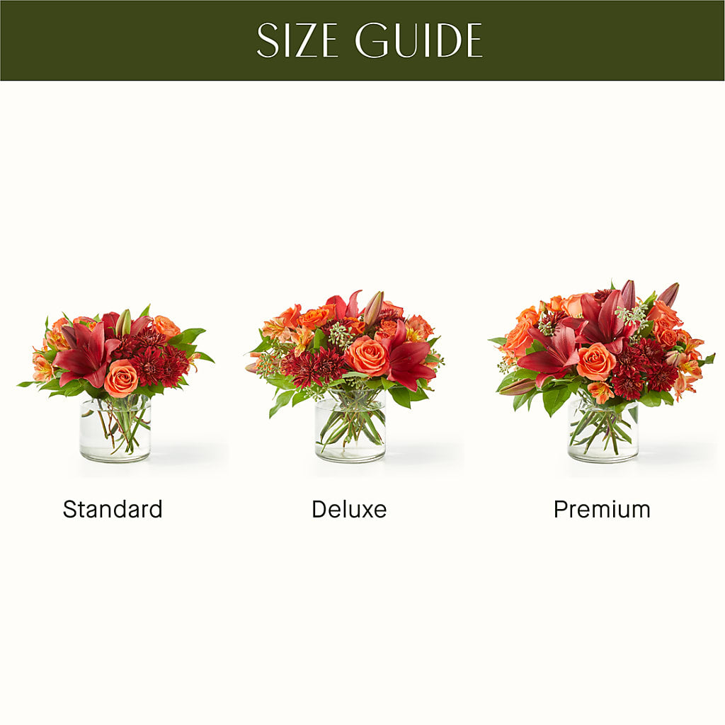Crimson Leaves Bouquet –  Longview Flower Shop, Longview TX