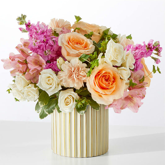 Paradise Bouquet with Ivory Vase –  Longview Flower Shop, Longview TX