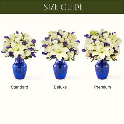 Sapphire Rush Bouquet –  Longview Flower Shop, Longview TX