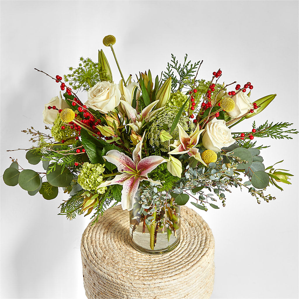 Berry & Bright Bouquet –  Longview Flower Shop, Longview TX