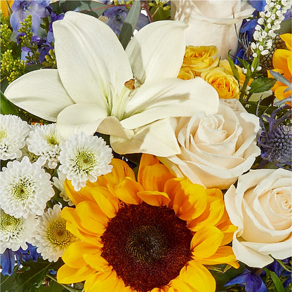 Wonderfully Sunny Bouquet –  Longview Flower Shop, Longview TX
