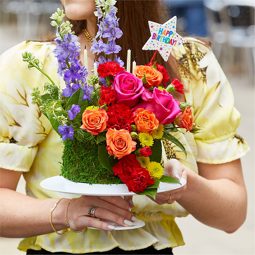 Best Year Yet Floral Cake –  Longview Flower Shop, Longview TX
