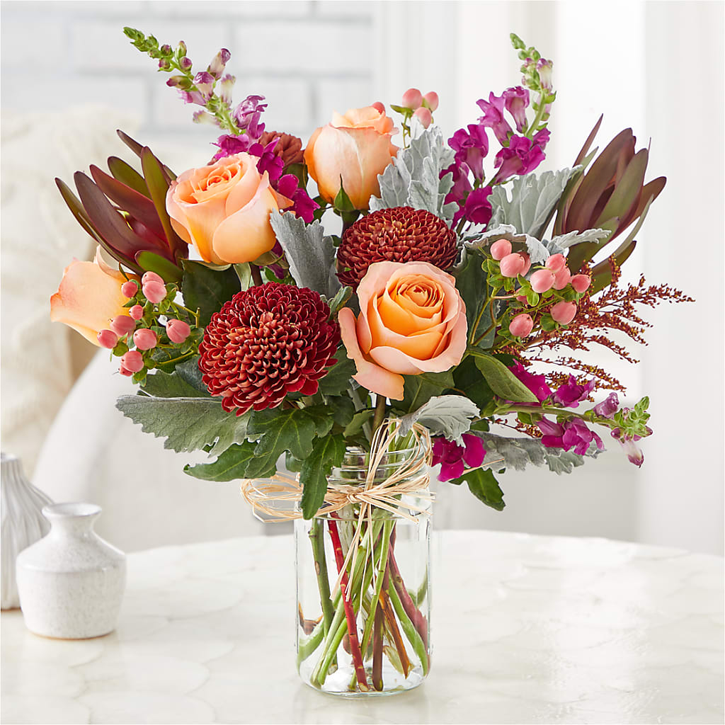 Moody Hues Bouquet –  Longview Flower Shop, Longview TX