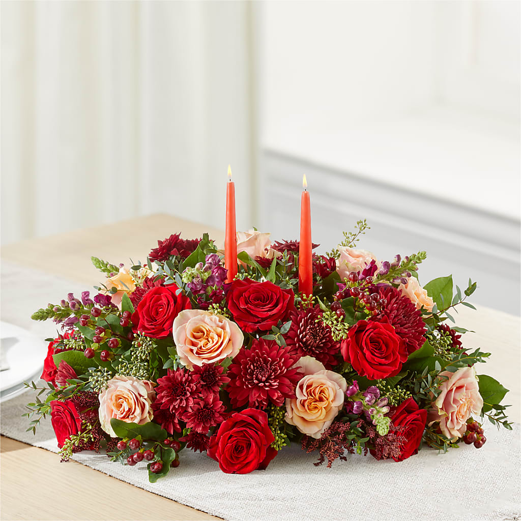 Most Thankful Centerpiece –  Longview Flower Shop, Longview TX