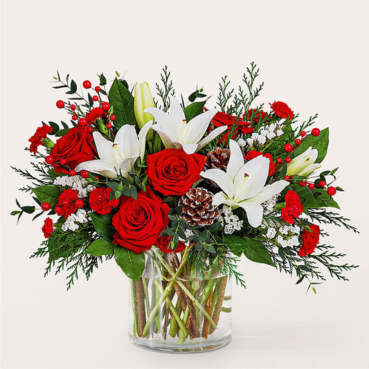 Best in Snow Bouquet –  Longview Flower Shop, Longview TX