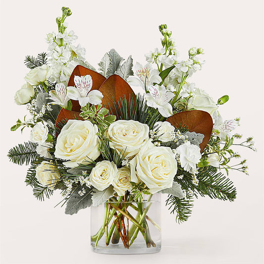 Fresh Snowfall Bouquet –  Longview Flower Shop, Longview TX