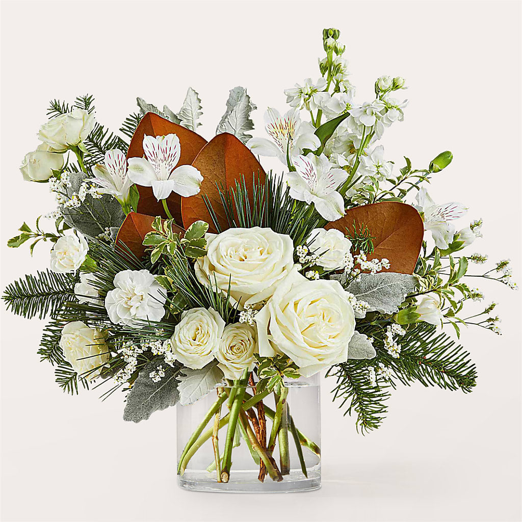 Fresh Snowfall Bouquet –  Longview Flower Shop, Longview TX