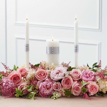 Worldwide Romance Unity Candle Arrangement –  Longview Flower Shop, Longview TX