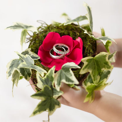 Lila Rose Ring Nest –  Longview Flower Shop, Longview TX