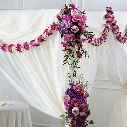 Color & Light Chuppah Decor –  Longview Flower Shop, Longview TX