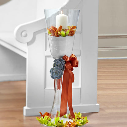 Matrimony Pew Decor –  Longview Flower Shop, Longview TX
