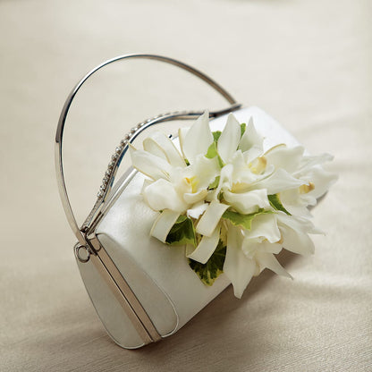 White Purse Decor –  Longview Flower Shop, Longview TX