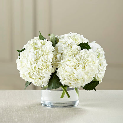 White Hydrangea Bouquet –  Longview Flower Shop, Longview TX